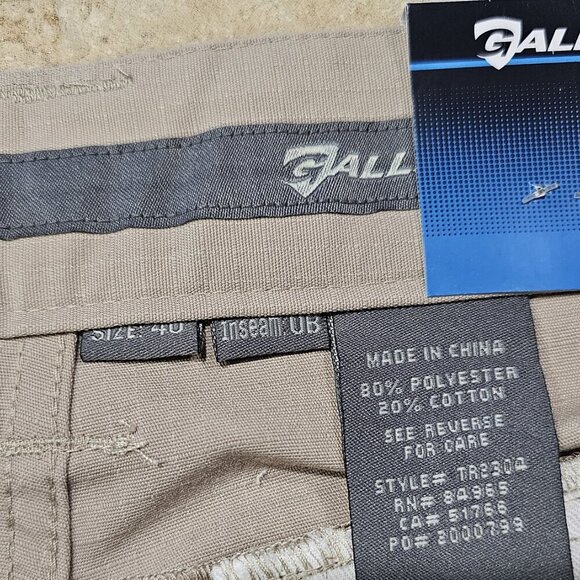 NWT Men's GALLS Field Operative Pants TR2304 Khaki 40x28 - Picture 8 of 11